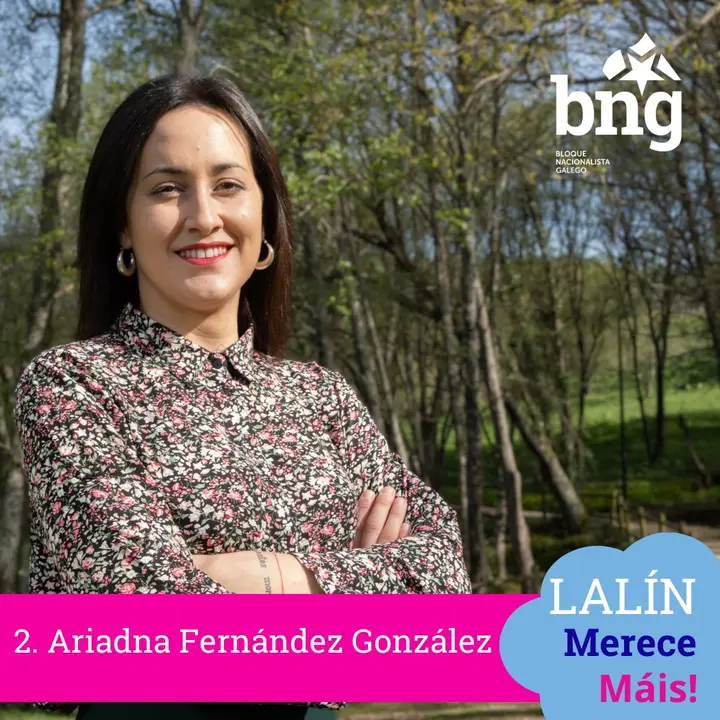 O BNG de Lal&iacute;n ten nesta lexislatura a Paco e Ariadna represent&aacute;ndonos no Concello