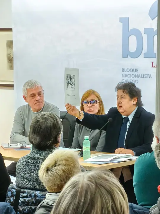 Imaxes do acto do Venres 7 de Marzo