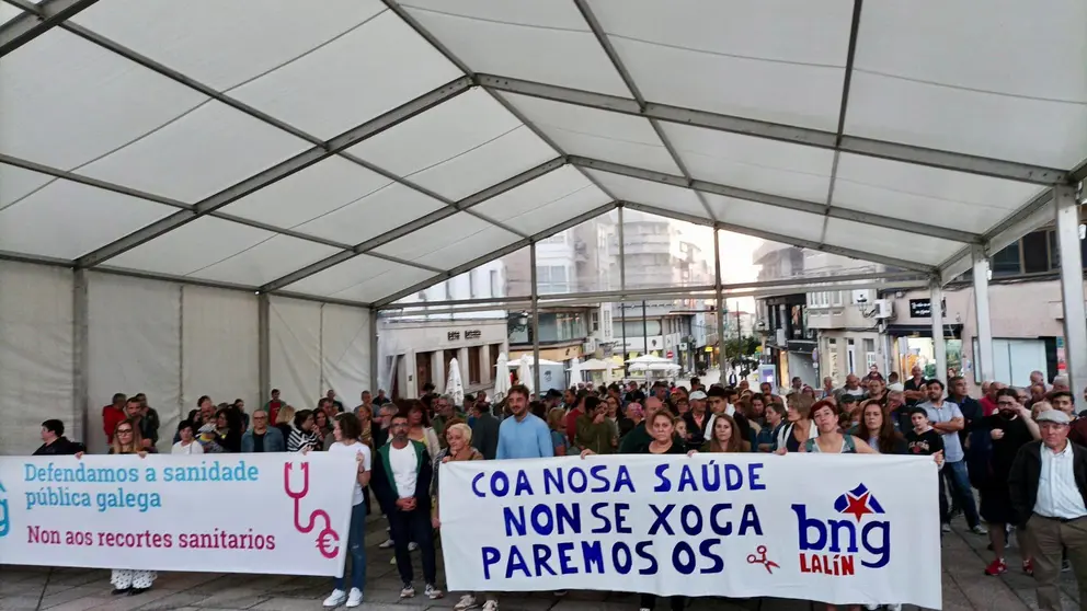 Concentraci&oacute;n do BNG pola defensa da Sanidade P&uacute;blica