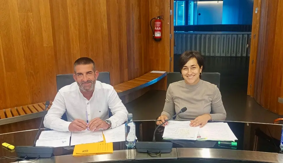 Paco Vilari&ntilde;o e Ariadna Fern&aacute;ndez