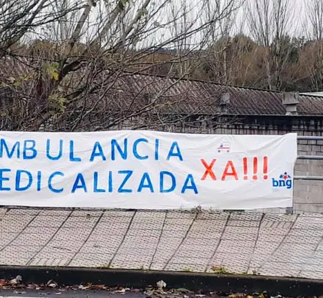 Pancarta do BNG