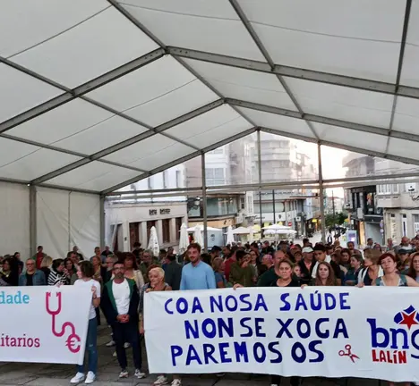 Concentraci&oacute;n do BNG pola defensa da Sanidade P&uacute;blica