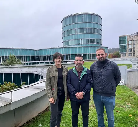 Ariadna Fern&aacute;ndez, Paco Vilari&ntilde;o e Manu Carb&oacute;n